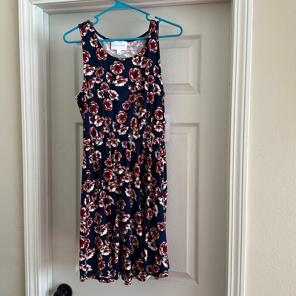 French Grey Dress - Size M - NWT
